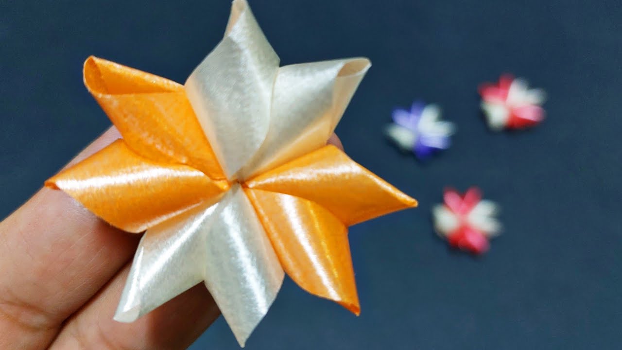 วิธีพับเหรียญโปรยทานดอกพิกุลแบบง่ายๆ สอนช้าๆ สำหรับมือใหม่