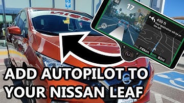 2022 Nissan Leaf Comma Three and Openpilot Install, Enhance your Level 2 driving experience!