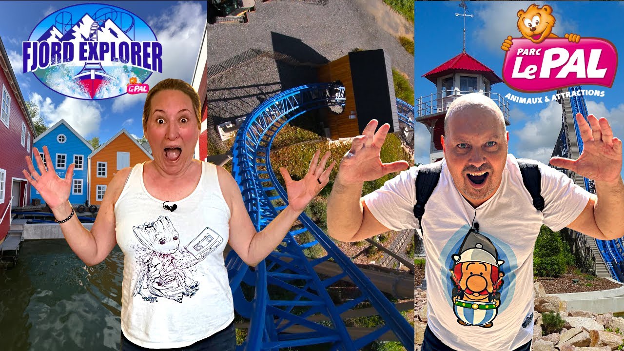 ON DECOUVRE LA NOUVEAUTE 2024 DU PARC LE PAL DANS LA ZONE SCANDINAVE AVEC LE FJORD EXPLORER