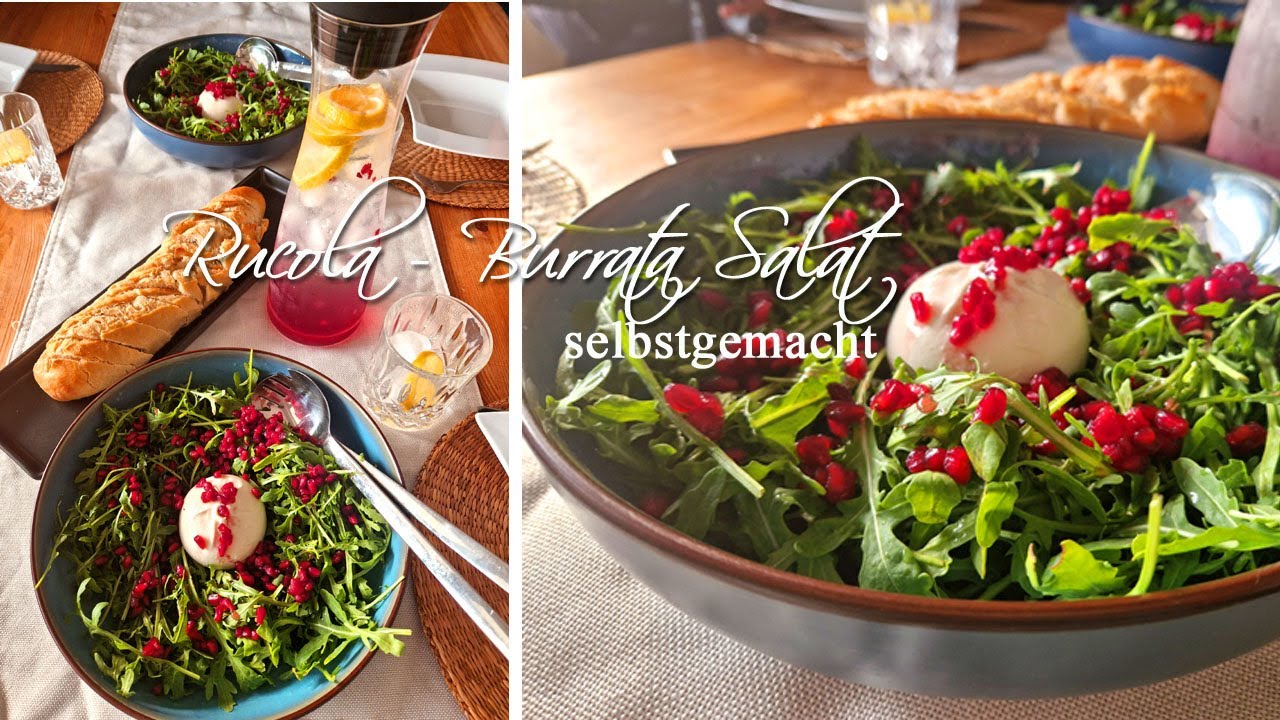 #3 Rucola-Burrata-Salat😋❤️/ vlog/ selbstgemachte Granatapfellimonade/ Lieblingsrestaurant