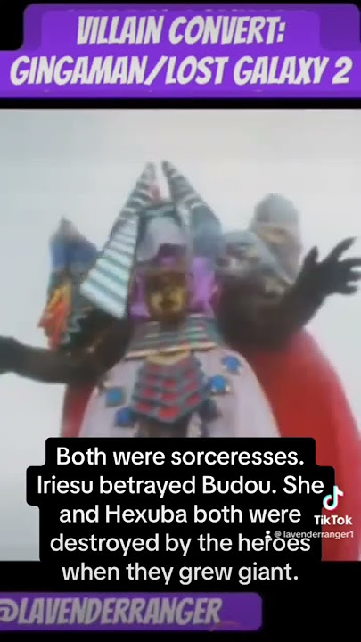 Villain Convert: Gingaman / Lost Galaxy 2 #gingaman #lostgalaxy #powerrangers