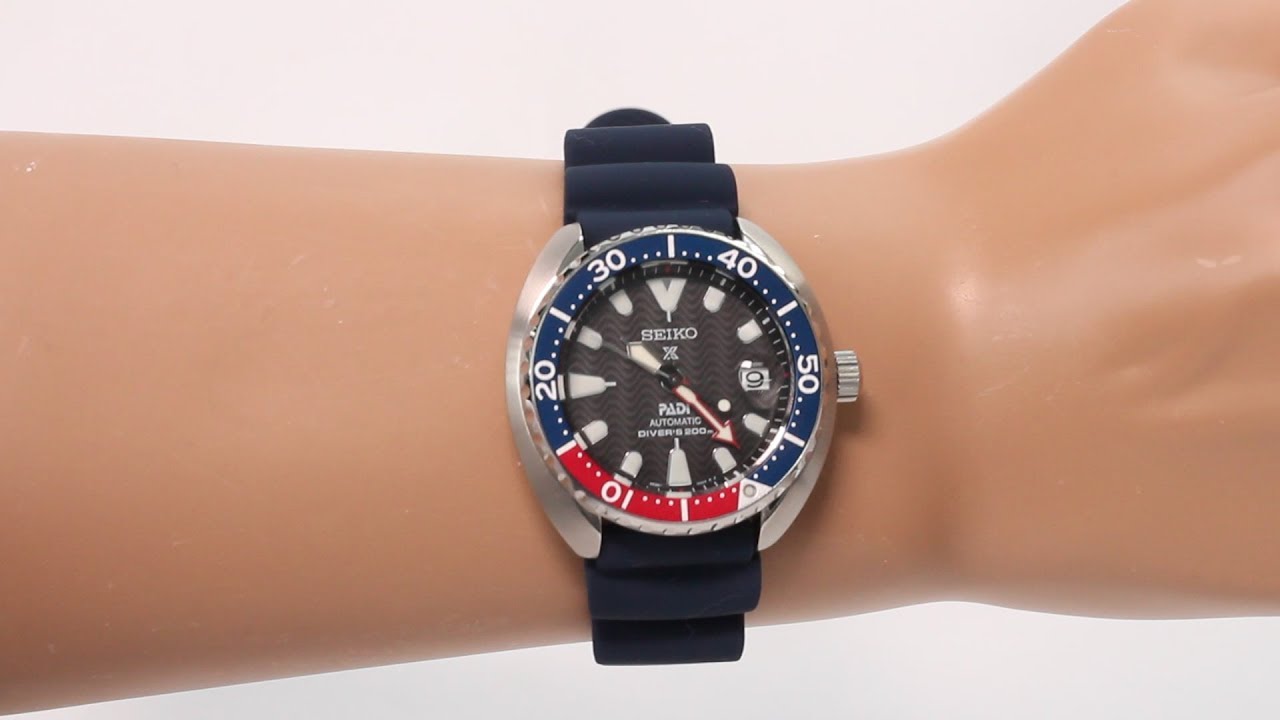 Hands on with the Seiko SRPC41K1 PADI Turtle Automatic Diver's Watch -  YouTube