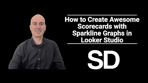 How to Create Awesome Scorecards with Sparkline Graphs in Looker Studio