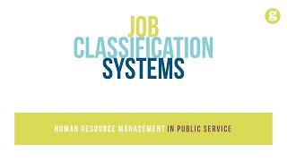 أنظمة تصنيف الوظائف