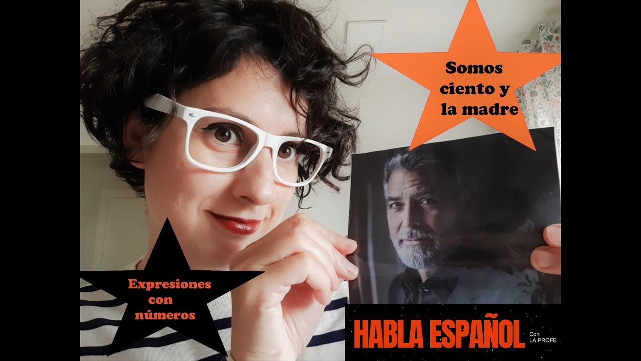 Funny Spanish EXPRESSIONS with NUMBERS 💯 And know my husband, Jorge Clooney 👩‍❤️‍👨🤣