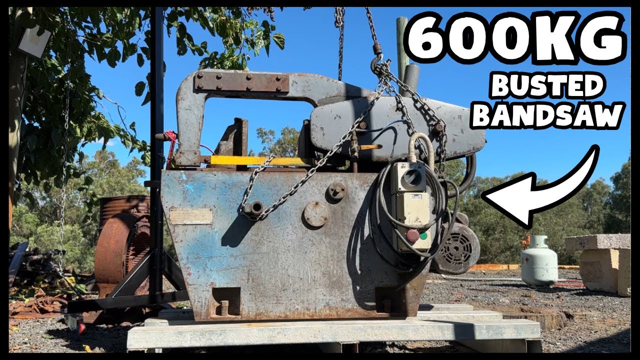 1977 г. Расплавление ленточной пилы - латунь, бронза, алюминий, цинк - плавление металла ASMR