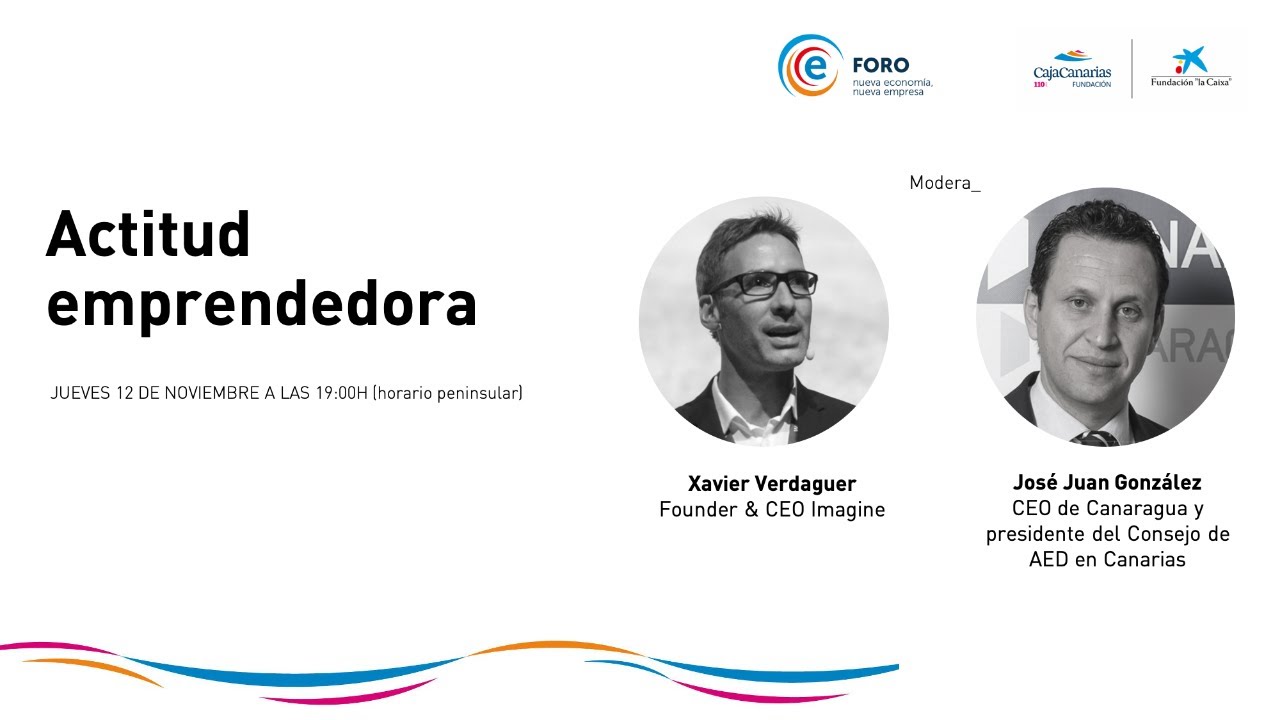 Actitud emprendedora con Xavier Verdaguer - YouTube