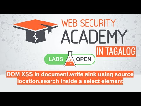 DOM XSS in document.write sink using location.search inside select element | Portswigger Academy