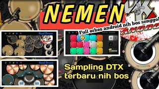 TES DTX BARU!!!NEMEN COVER KENDANG ANDROID (Real Pads)