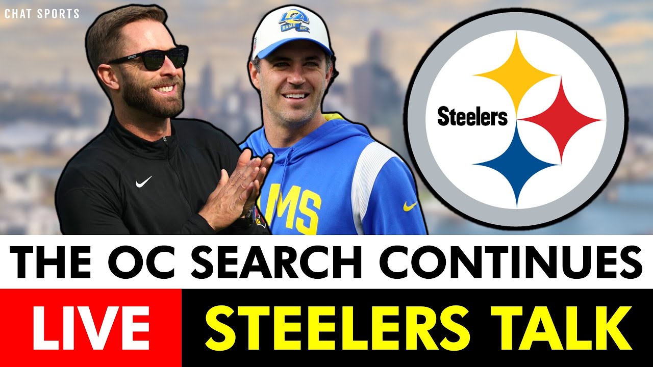 Steelers News & Rumors LIVE Offensive Coordinator Search Latest