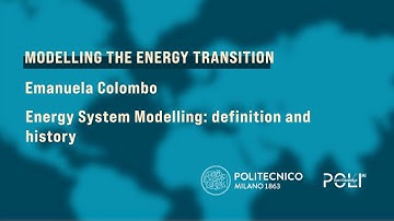 Energy System Modelling definition and history (Colombo)