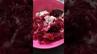 TRYING alia Bhatt favourite beetroot salad #youtubeshorts #aliabhatt