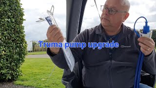 Truma Ultraflow pump upgrade to Whale EP1642