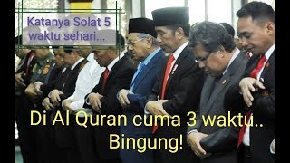 Solat Cuma 3 Waktu