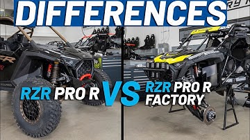 RZR Pro R vs RZR Pro R Factory Race Vehicle Differences | SHOP TALK  EP. 51 | Polaris Off Road