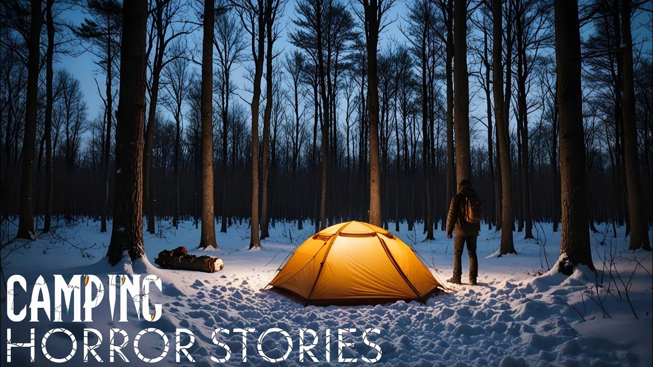 7 True Creepy Camping In The Woods HORROR Stories | With Rain Sounds