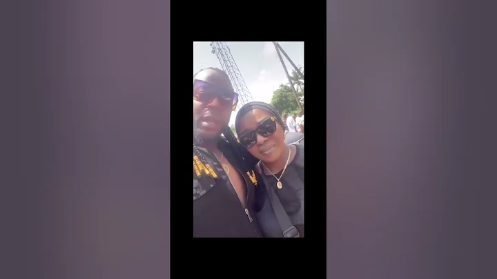 Zubby Michael at Junior Pope Burial