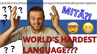 Finnish is the BEST and WORST language in the World! - a foreigner's experience