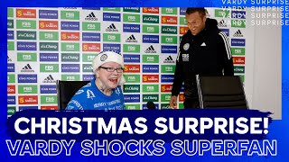 "I Can't Believe It!" - Jamie Vardy Surprises Superfan For Christmas!