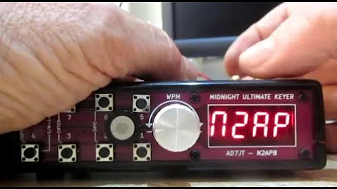 Morse Code Touch Keyer Demo