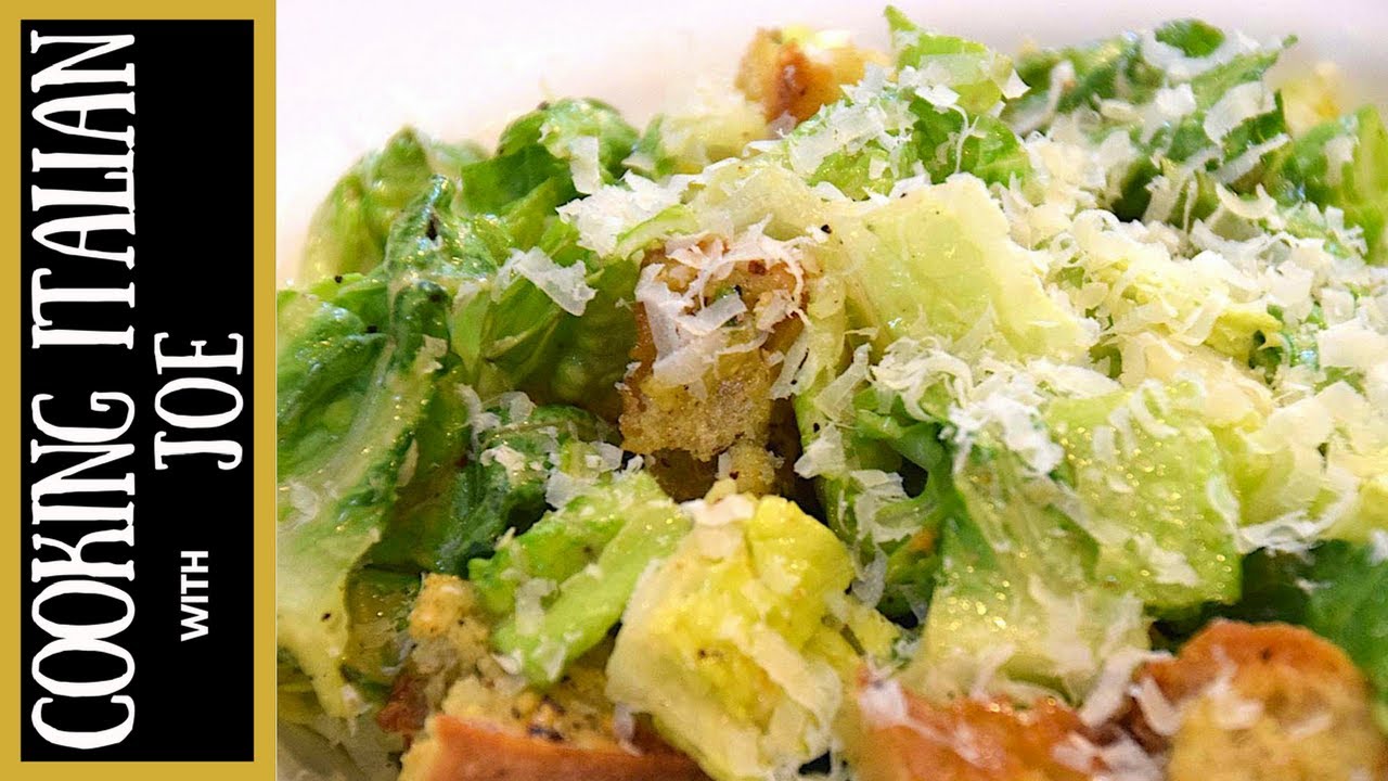 Caesar Salad | Cooking Italian with Joe