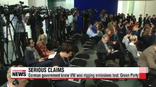 Volkswagen CEO resigns over emissions scandal   폴크스바겐 CEO ′배출가스 눈속임′ 책임지고 사퇴