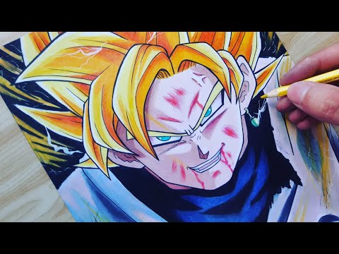 Desenhando Goku│Black - Speed Drawing (Dragon Ball Super)!, Desenhando Goku│Black  - Speed Drawing (Dragon Ball Super)!!, By Desenhando