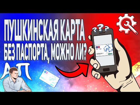 Как оформить пушкинскую карту без паспорта? Можно ли сделать пушкинскую карту, если нет паспорта?