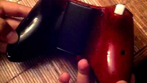 My New Custom Painted Red Tiger Xbox Controller!