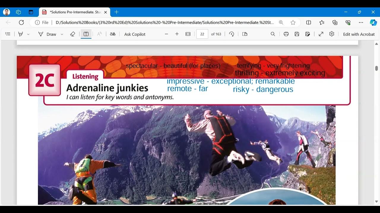 Unit 2C Pre intermediate Student's Book - YouTube