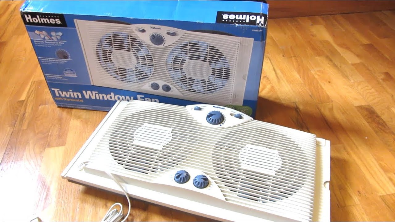 Bionaire Twin Reversible Airflow Window Fan Poke Depot Review Youtube