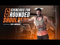 SHOULDERS workout - 6 exercises and my best tips to develop a super SHREDDED &amp; rounded DELTS💪