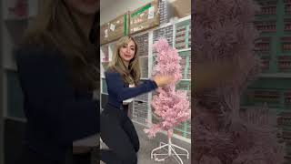 PINK GIRLY CHRISTMAS TREE! #shorts