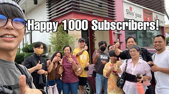 HAPPY 1000 SUBSCRIBERS!!!