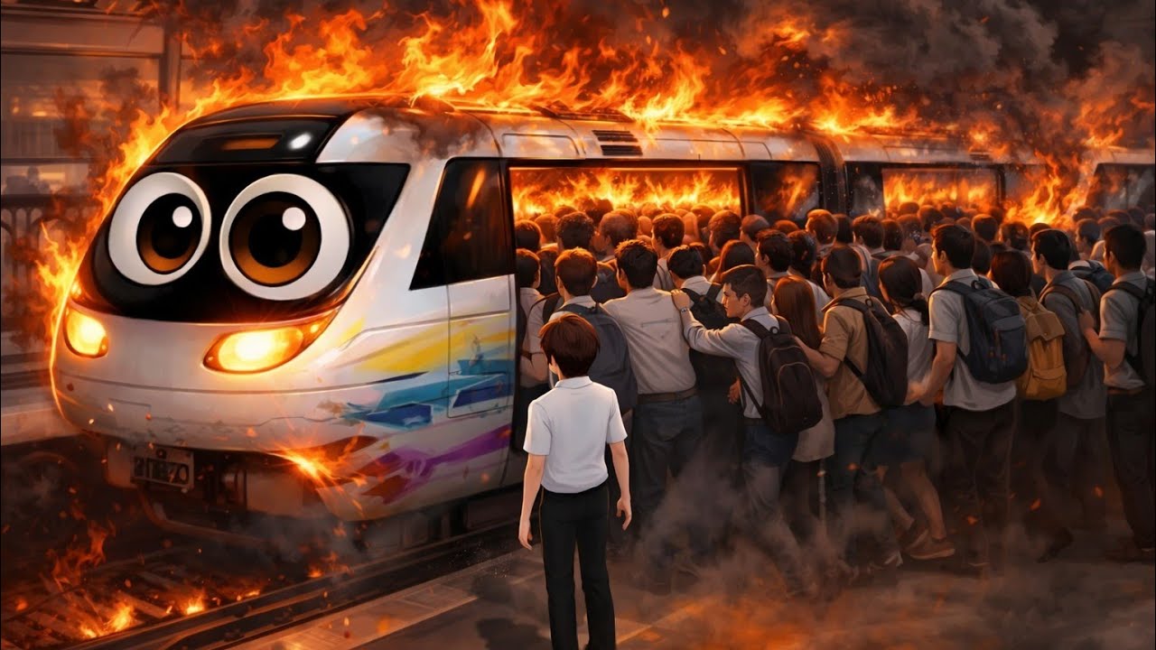 Train Fire Rescue Mission in America | Extreme Emergency Gameplay USA 🇺🇸 | STRiET DRiVE 3Dx