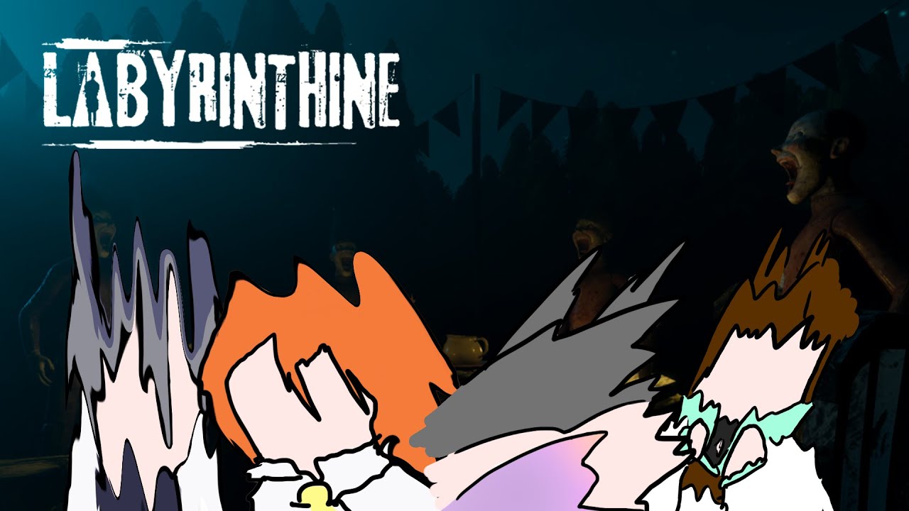 【Labyrinthine】迷宮+撞鬼=??【伊哇/ IwaMidorin】w/ Mura, Reiko, Ryuies | MYViki