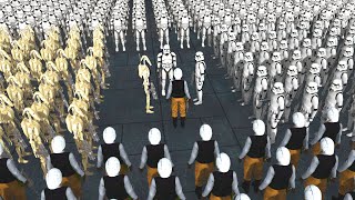 Every Star Wars Army in Realistic ARENA BATTLE! - Gates of Hell: Star Wars Mod