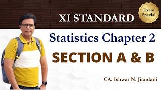 Chapter 2 Presentation of Data | Statistics | Class 11 Gujarat Board | Section A | Section B
