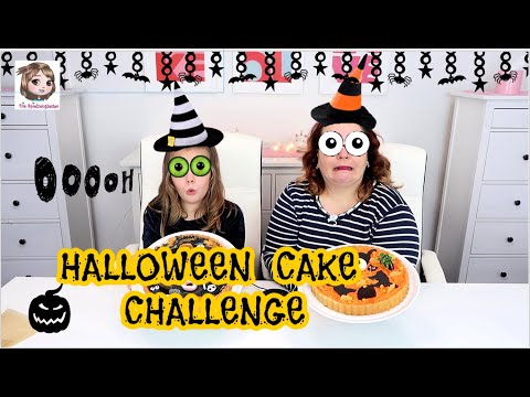 ALEXA WÄHLT UNSERE GRUSEL ZUTATEN 🎃 Spooky Halloween Kuchen Challenge 🍰 Hannah vs. Mama