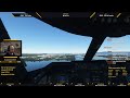 Microsoft Flight Simulator 2020 - lot testowy B747-8 - São Paulo - Rio de Janeiro [archiwum]