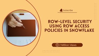 Day119: Row-Level Security using Row Access Policies in Snowflake