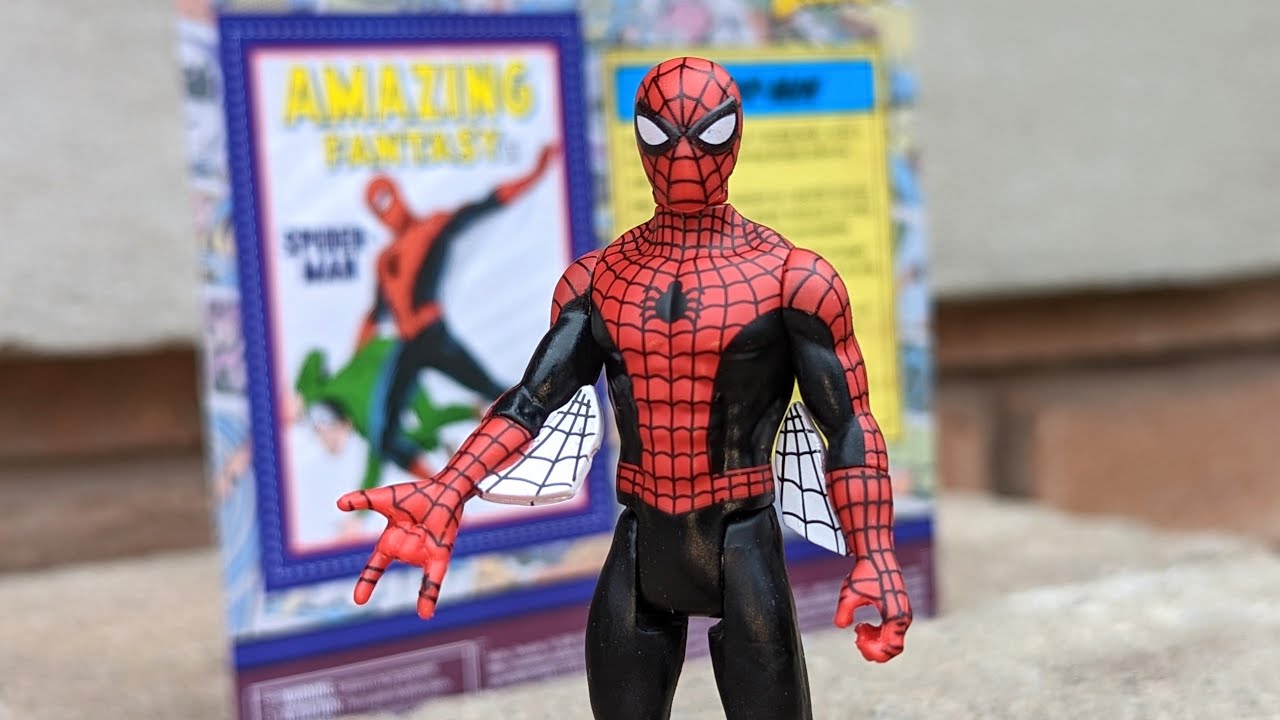 Marvel Legends Retro Spider-Man Amazing Fantasy 3.75 Figure IN