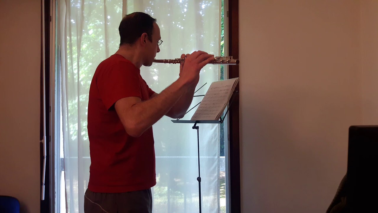 Etude mignonnes pour flûte, Op. 131 n°2, de G. Gariboldi YouTube