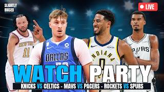 Full Rockets vs Spurs LIVE Watch Party | Grizzlies vs Warriors + More Update