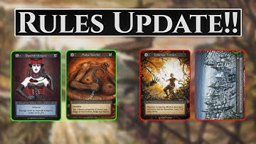 Sorcery Update: Rules Shake Up!