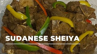 SUDANESE SHEIYA || PAN FRIED MEAT