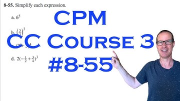 CPM CC3 Chapter 8 Problem 55