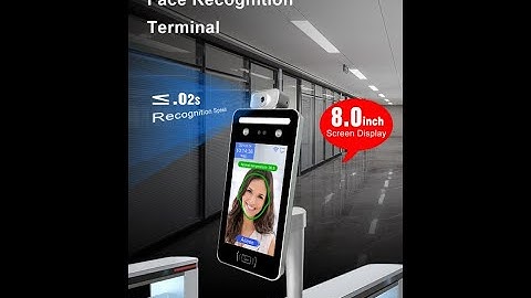 Máy chấm công khuôn mặt kết hợp đo thân nhiệt AI08T