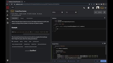 CodeWars || Create Phone Number ||C# || Code Challenge