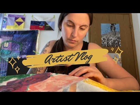 Artist Vlog | Museum visit & Instagram Live